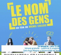 Cinemateca Francofona – Le Nom Des Gens