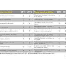 Topul riscurilor si oportunitatilor din industria asigurarilor in anul 2013