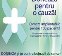 Camere implantabile pentru 100 de bolnavi de cancer