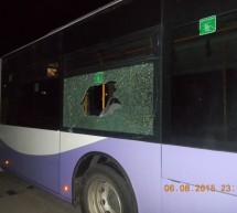Mijloc de transport vandalizat in Timisoara