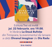 Dia Radu despre Divanul imaginar, la Timișoara