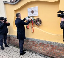 Dezvelire placă comemorativă Mihai Eminescu la Gyula
