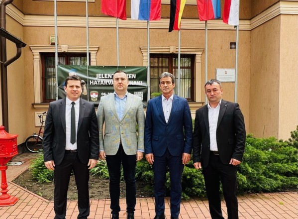 Primarul comunei Grăniceri in vizită la Consulatul General al României la Gyula