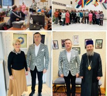 Consulul general Vasiloni Florin în vizită de rămas bun la principalele instituții ale românilor din Gyula