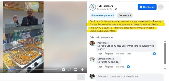 Stiri si Publicitate in Timisoara si Resita Piedone la Timișoara