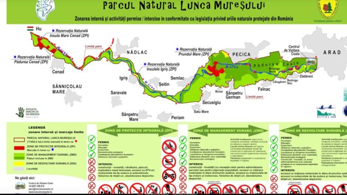 harta lunca muresului